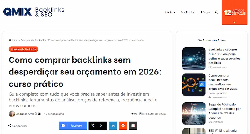 Guia: Como comprar backlinks sem desperdiçar orçamento
