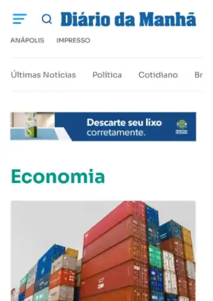 Backlinks no Portal de notícias Diário da Manhã de Goiás.