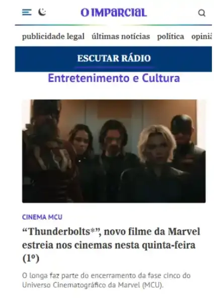 Backlinks no Portal de notícias O Imparcial do Maranhão.